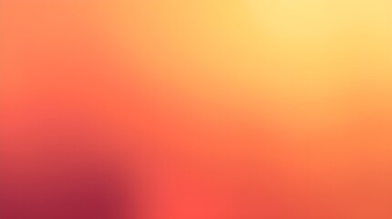 Naklejka premium Background image, Warm hues blend seamlessly in a gradient of orange, red, and yellow, creating a soothing and vibrant atmosphere. The soft transitions suggest a sense of calm and warmth.