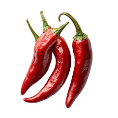 Chili Pepper on a Transparent Background