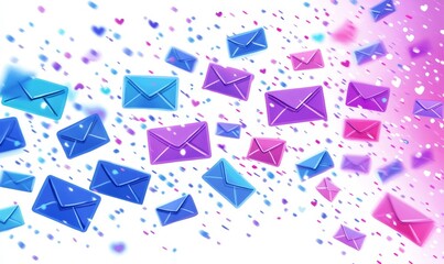 Unknown Emails Screenshots or visual representations of email inboxes flooded with unknown or suspicious emails. potential risks associated with clicking on links or opening