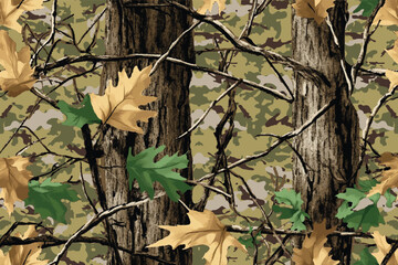Hyper-Realistic Camouflage with Shadows and Natural Elements
