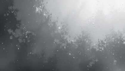 Obraz premium abstract silver texture with smooth and cloudy metallic finish