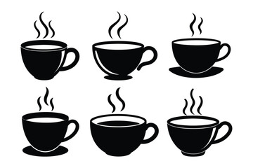 Elegant Tea Cup Vector High-Quality Illustration for Logos and Designs.