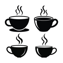 Elegant Tea Cup Vector High-Quality Illustration for Logos and Designs.