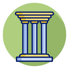 pillar icon design