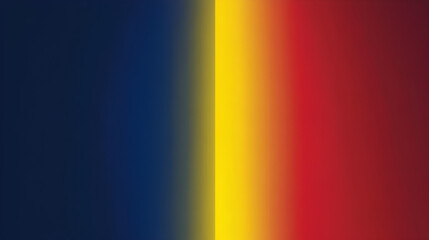 Dark blue, red and yellow spectrum gradient background with blur effect