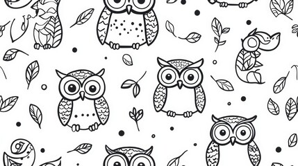 Abstract seamless pattern
