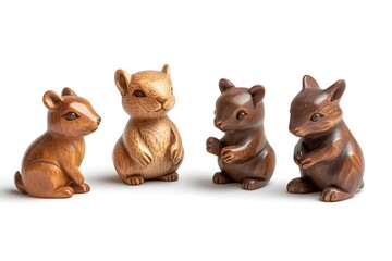 Handcrafted Wooden Animal Toys