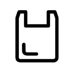 plastic bag icon design