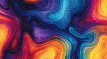 Obraz premium Abstract swirling paint texture background design