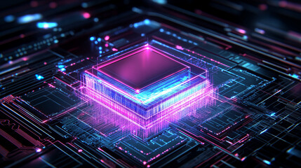 Innovative energy storage solutions using nanotechnology and ai in futuristic materials science technology concept