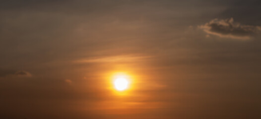 sky sun clouds climate light orange