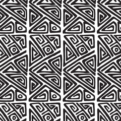 seamless tribal tattoo pattern 