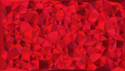 Naklejka premium Abstract Polygonal Background with Geometric Shapes in Vibrant Colorful Design, Modern Digital Artwork for Websites, Technology, and Creative Projects