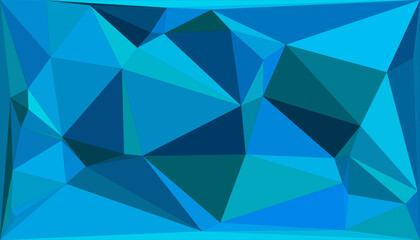 Abstract Polygonal Background with Geometric Shapes in Vibrant Colorful Design, Modern Digital Artwork for Websites, Technology, and Creative Projects