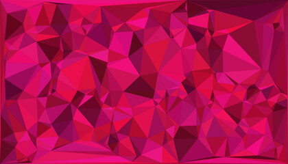 Fototapeta premium Abstract Polygonal Background with Geometric Shapes in Vibrant Colorful Design, Modern Digital Artwork for Websites, Technology, and Creative Projects