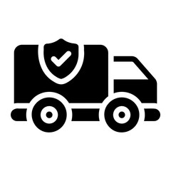 logistics delivery Solid icon