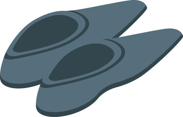 Cozy gray home slippers offer comfort and warmth for relaxing at home