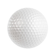 Golf Ball on Tee with Grass