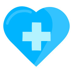 Hand Drawn Health Cross Symbol