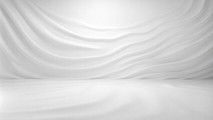 Obraz premium White geometric abstract texture background