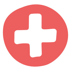 Obraz premium Hand Drawn Medical Health Icon