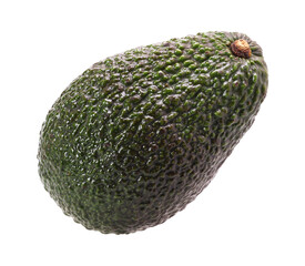 Close-up, Avocado isolated, transparent PNG, PNG format, single