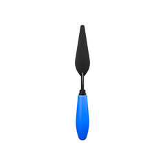 a 3d illustration of palette knife for drawing