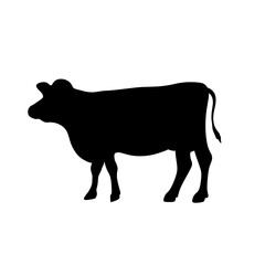cow silhouette