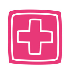 Medical Symbol Hand Drawn