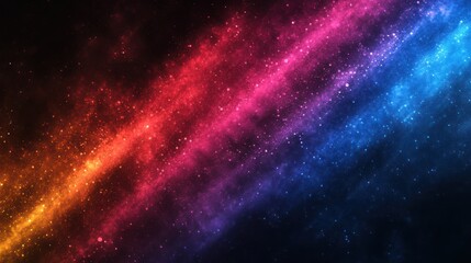 Obraz premium Cosmic nebula, vibrant colors, space background, digital art, website header
