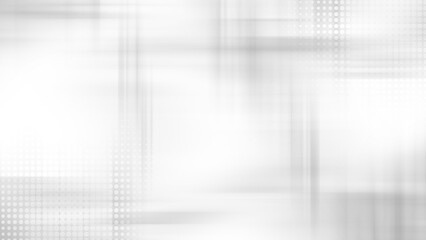 Abstract gray background features blurred lines and dotted patterns..