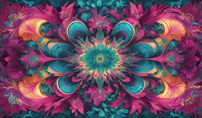 Cultural Fusion Mosaic