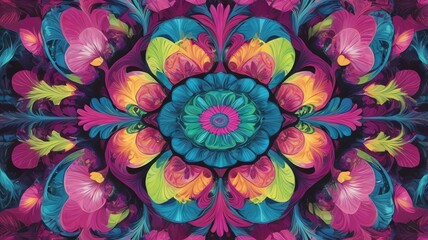 Cultural Fusion Mosaic