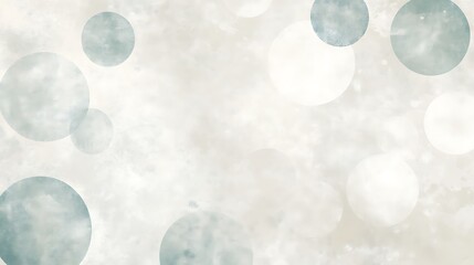 Abstract Pastel Circles Soft Background Design