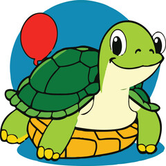 funny turtle cartoon