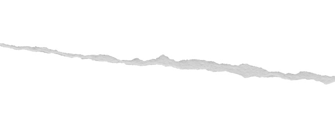 ripped torn paper edges isolated with clipping path on black background