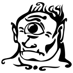 Cyclops Illustration Vector