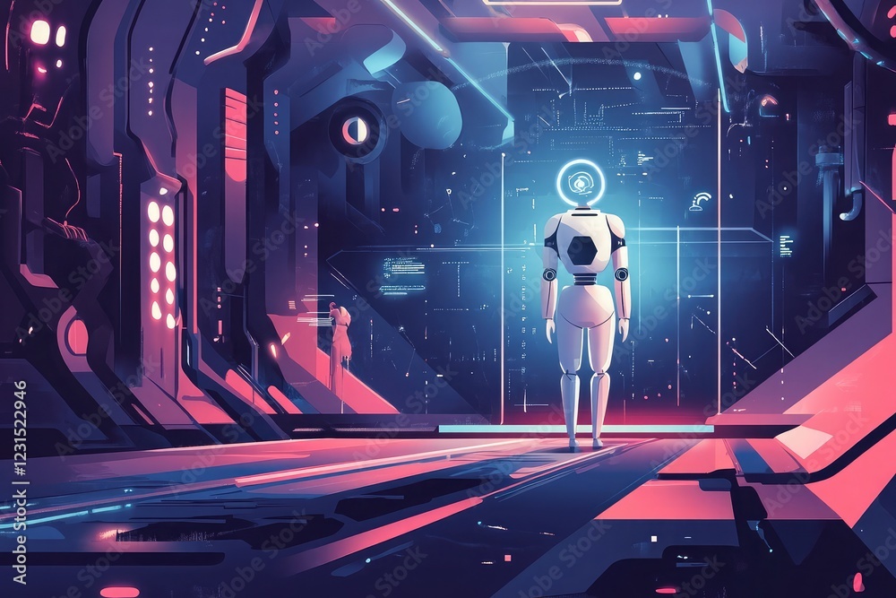 Poster background with code
