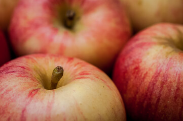 red apple close-up