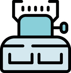 Portable gas stove emitting a blue flame, ideal for camping, hiking, and outdoor cooking adventures