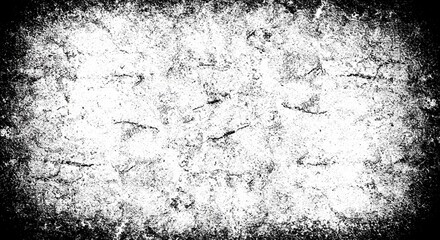 Fototapeta premium Abstract grunge black and white distressed texture background