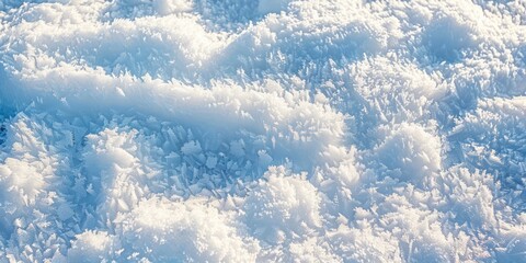 Fototapeta premium snow drop on ground close up shot winter nature texture pure fluffy fresh snow cool ground floor drop purity frozen ice frost freeze