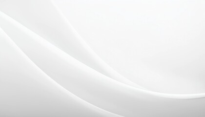 Pure White Flow　A Refined Minimalist Design