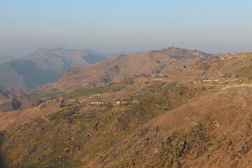 view from the top of mountain