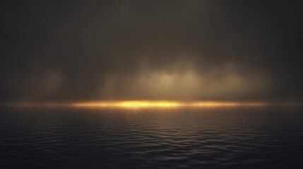 Obraz premium Thunderstorm displays an abstract beauty. Lightning and rain dominate the dark, stormy sky.