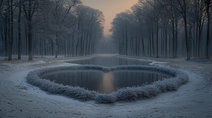 Icy trees in the park after rain and a sudden cold snap. Ice on the branches. Changeable weather. Frozen trees. Frosty weather in winter. Frozen rainwater. HD 8K wallpaper Photographic Image