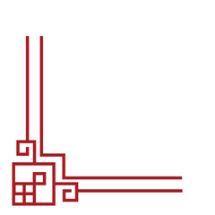 Chinese Corner Decoration