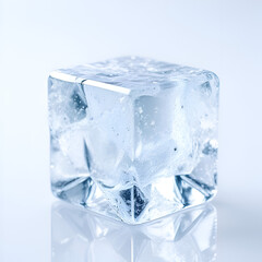 "Crystal Clear Ice Cubes – Frozen Refreshment for Cool Drinks"

