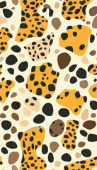 Abstract Animal Print Pattern