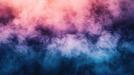 Obraz premium Pink and Blue smoke swirls as background texture for various uses